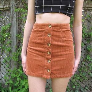 FOREVER 21 CORDUROY SKIRT
